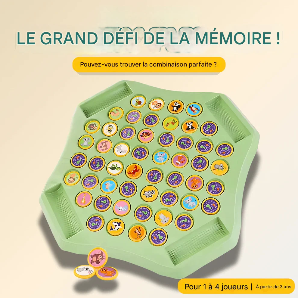 Le Grand Jeu de Mémoire avec Boîte Premium ! – Un jeu d’association rapide pour tous les âges