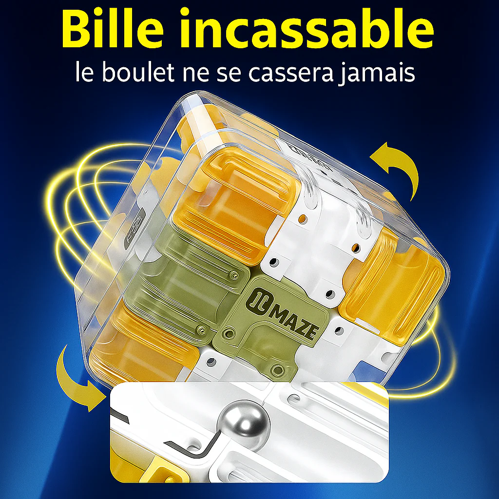 Le cube labyrinthe 3D - qui transforme la logique en plaisir™ 🟧