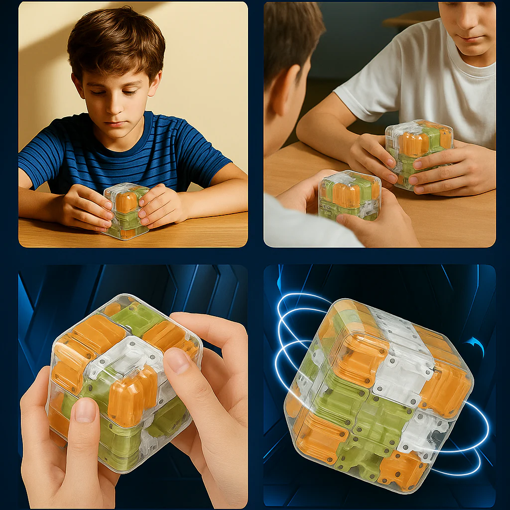 Le cube labyrinthe 3D - qui transforme la logique en plaisir™ 🟧